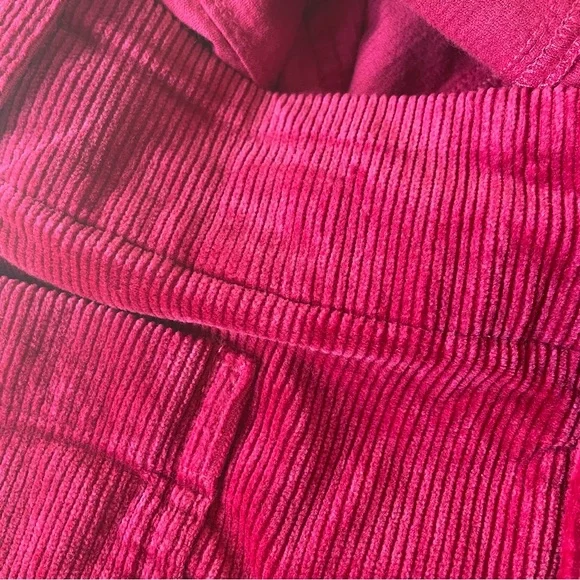 Maeve Velvet Wide-Leg Pants in Deep Purple - Picture 5 of 10